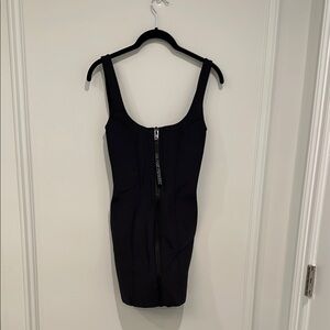 Vintage Lisa Marie Fernandez Scuba Bodycon Dress with Zipper